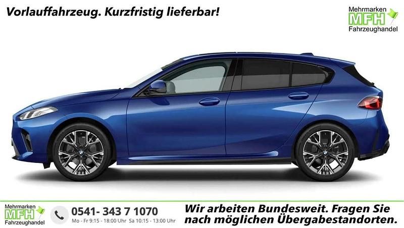 M portimao blau metallic Neu 2025 BMW 116 M Sport Kleinwagen | 33.500 € (Fairer Preis) - Bild 1/4