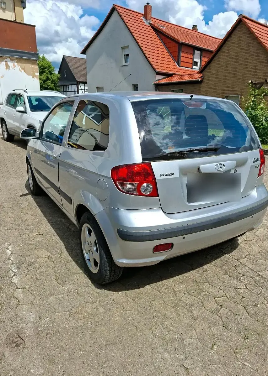 Gebraucht Hyundai Getz 82 PS (60 kW) 2004 Silber Kleinwagen
