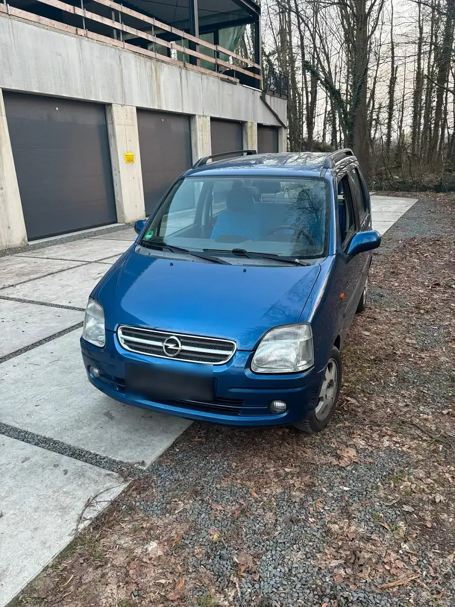Second-hand Opel Agila 75 CP (55 kW) 2002 Albastru Monovolum