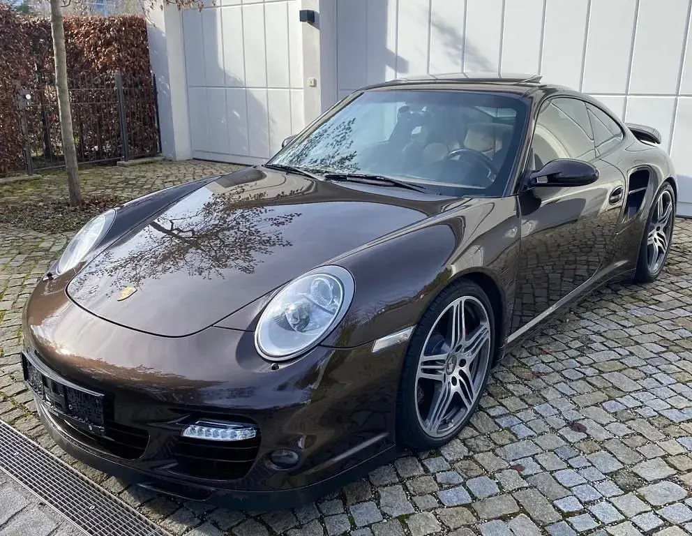 Gebraucht Porsche 997 Turbo 480 PS (353 kW) 2009 Braun Coupé