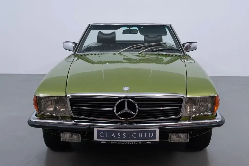 Gebraucht Mercedes SL350 194 PS (142 kW) 1978 Grün Cabrio