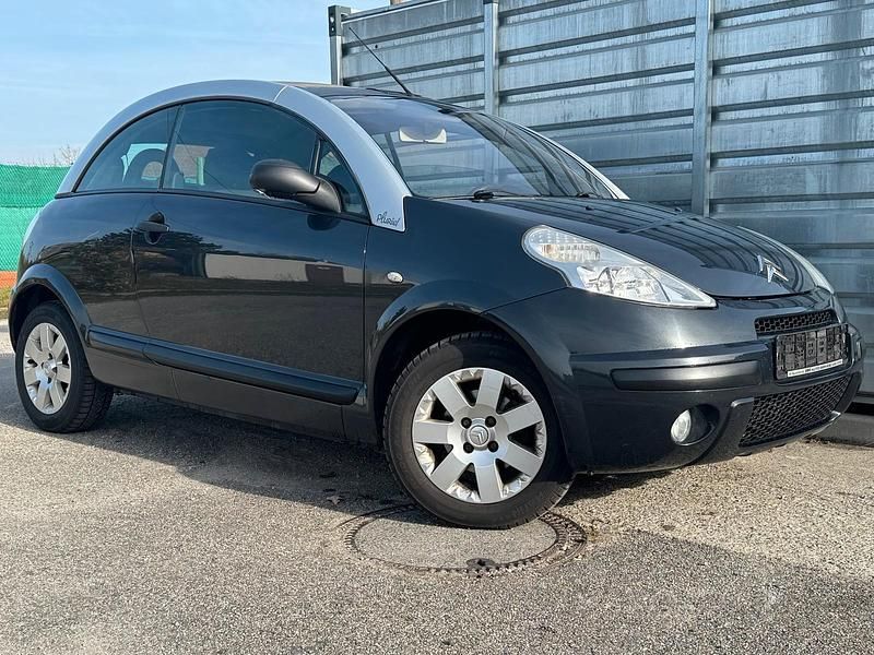 Schwarz Gebraucht 2006 Citroën C3 Pluriel Cabrio | 2.999 € (Etwas zu teuer) - Bild 1/4