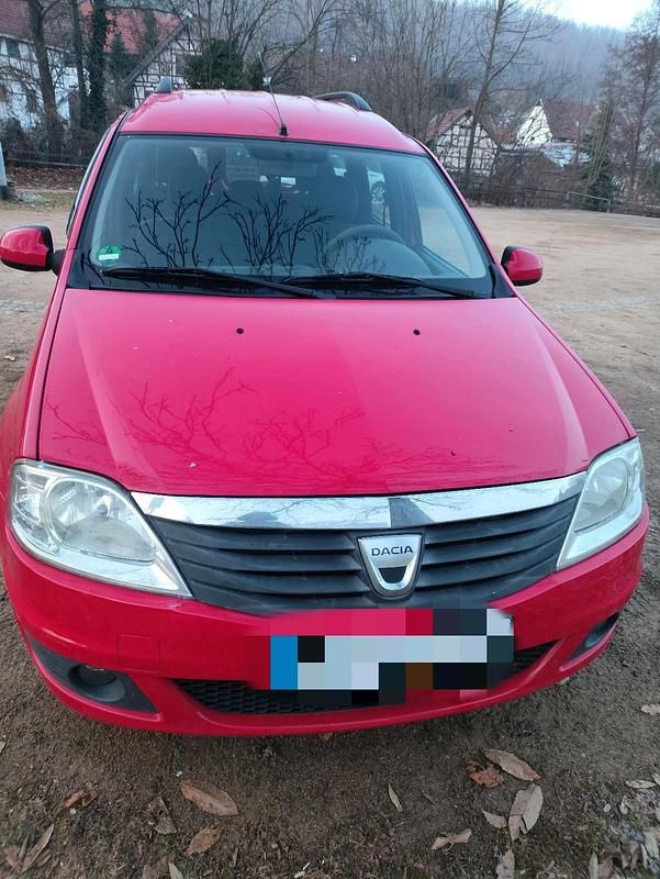 Gebraucht Dacia Logan 2009 Rot Van / Kleinbus