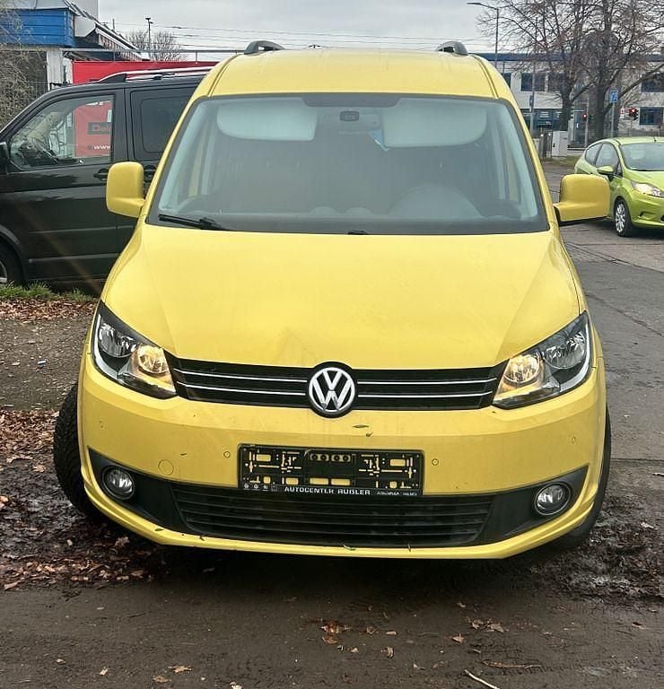Gelb Gebraucht 2013 VW Caddy Maxi Van / Kleinbus | 6.950 € (Guter Preis) - Bild 1/4