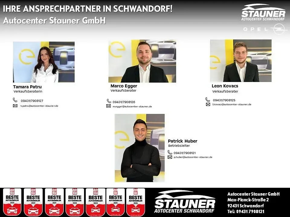 Neu Opel Astra 145 PS (106 kW) 2025 Weiß Kleinwagen