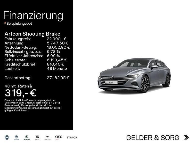 Gebraucht VW Arteon Elegance 150 PS (110 kW) 2023 Silber Kombi