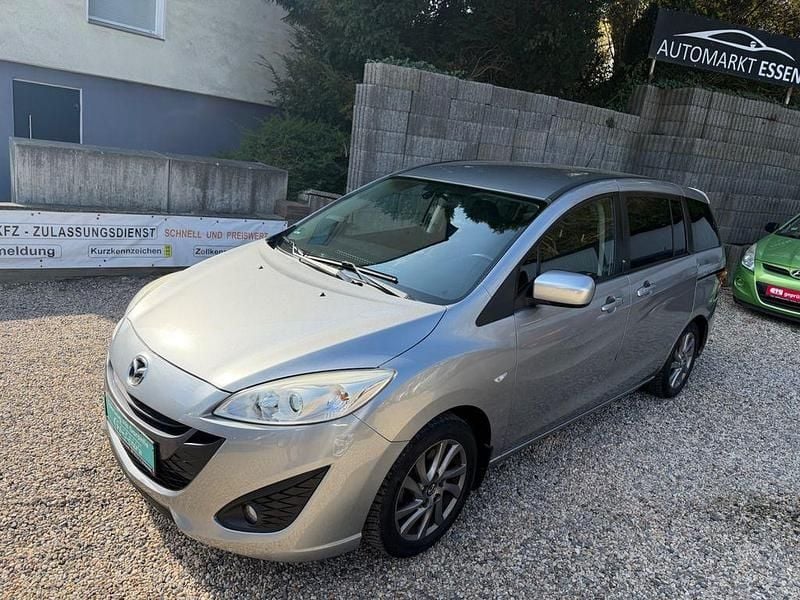 Gebraucht Mazda 5 Edition 150 PS (110 kW) 2012 Silber Van / Kleinbus