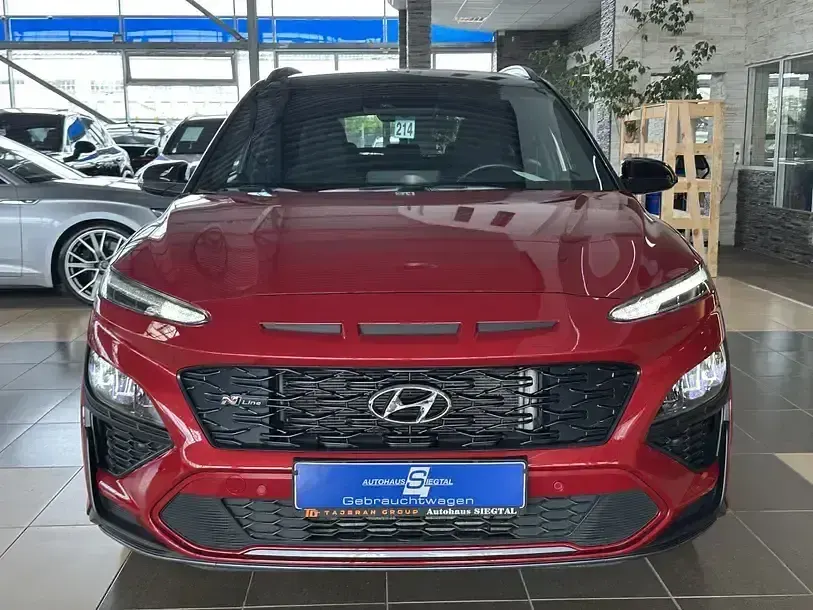 Gebraucht Hyundai Kona N Line 199 PS (146 kW) 2022 Rot SUV