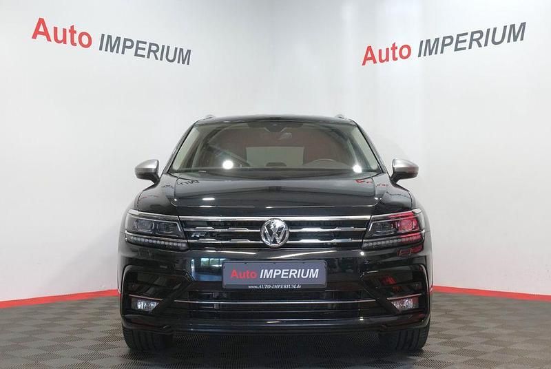 Gebraucht VW Tiguan Allspace R-line 200 PS (147 kW) 2021 Schwarz SUV