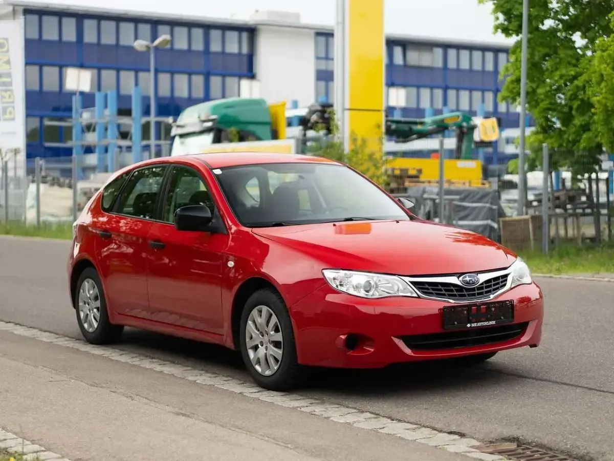 Gebraucht Subaru Impreza Active 107 PS (78 kW) 2009 Rot Limousine