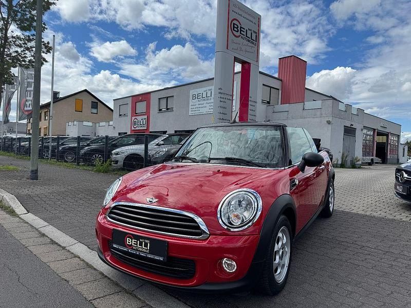 Chili (solar) red Gebraucht 2015 Mini One Cabriolet Pepper Cabrio | 11.950 € (Guter Preis) - Bild 1/4