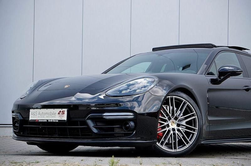 Schwarz Gebraucht 2019 Porsche Panamera Sport Turismo Limousine | 59.900 € - Bild 1/4
