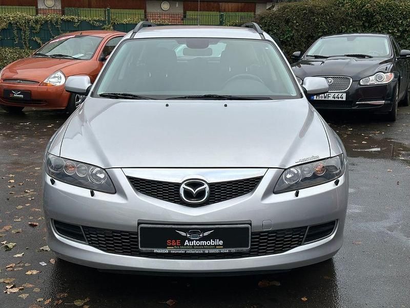 Silber Gebraucht 2007 Mazda 6 Active Kombi | 4.498 € (Teuer) - Bild 1/4