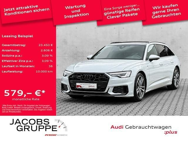 Gebraucht Audi A6 S-Line 245 PS (180 kW) 2025 Gletscherweiß metallic Kombi