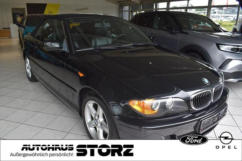 Gebraucht BMW 325 Cabriolet Sport Line 192 PS (141 kW) 2005 Schwarz Cabrio