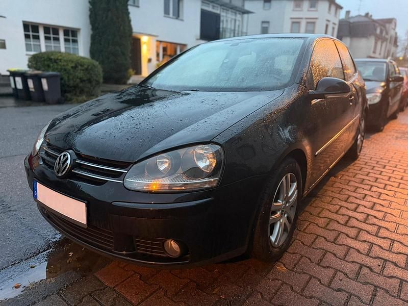 Schwarz Gebraucht 2008 VW Golf VI Limousine | 799 € - Bild 1/4