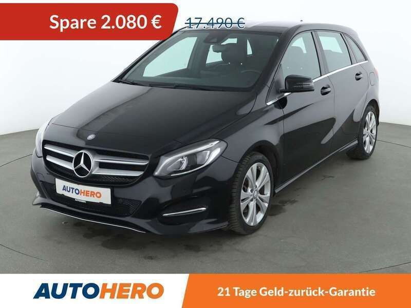 Schwarz Gebraucht 2017 Mercedes B180 Urban Van / Kleinbus | 15.410 € (Fairer Preis) - Bild 1/3