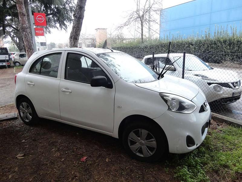 Gebraucht Nissan Micra Visia 80 PS (58 kW) 2016 Weiß Limousine
