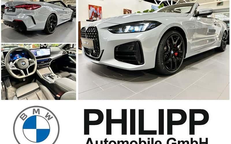 Grau Gebraucht 2024 BMW 420 M Sport Cabrio | 62.490 € - Bild 1/4
