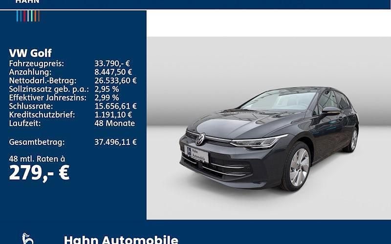 Neu VW Golf VIII 116 PS (85 kW) 2026 Grau Limousine