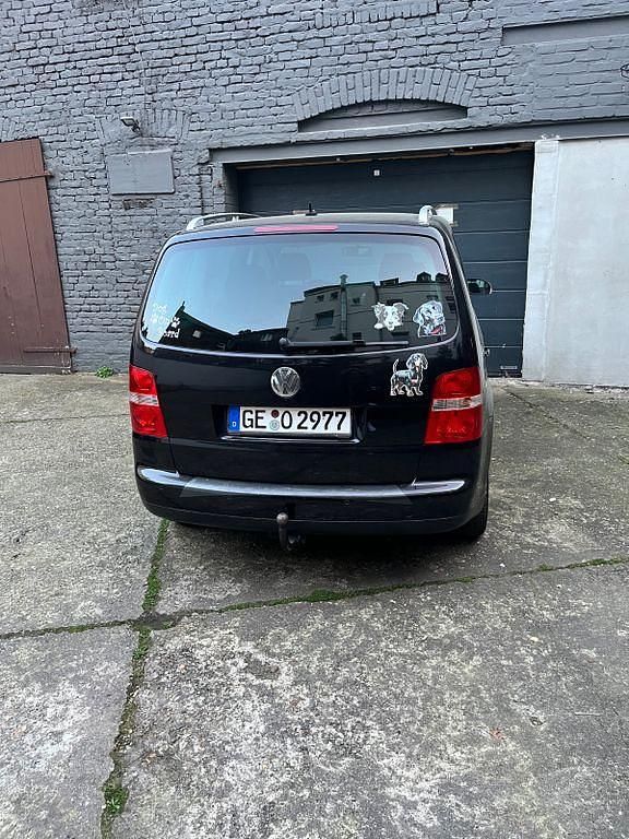 Gebraucht VW Touran Conceptline 105 PS (77 kW) 2006 Schwarz Van / Kleinbus