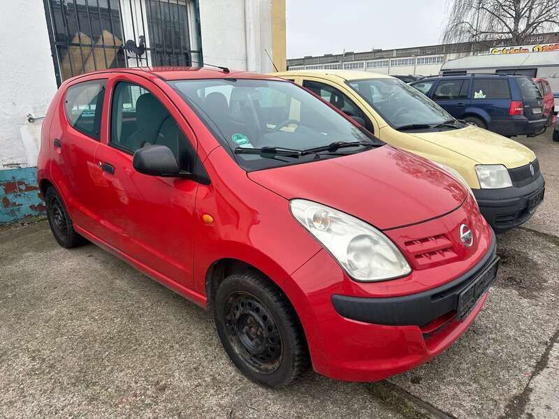Rot Gebraucht 2010 Nissan Pixo Acenta Kleinwagen | 700 € (Superpreis) - Bild 1/4