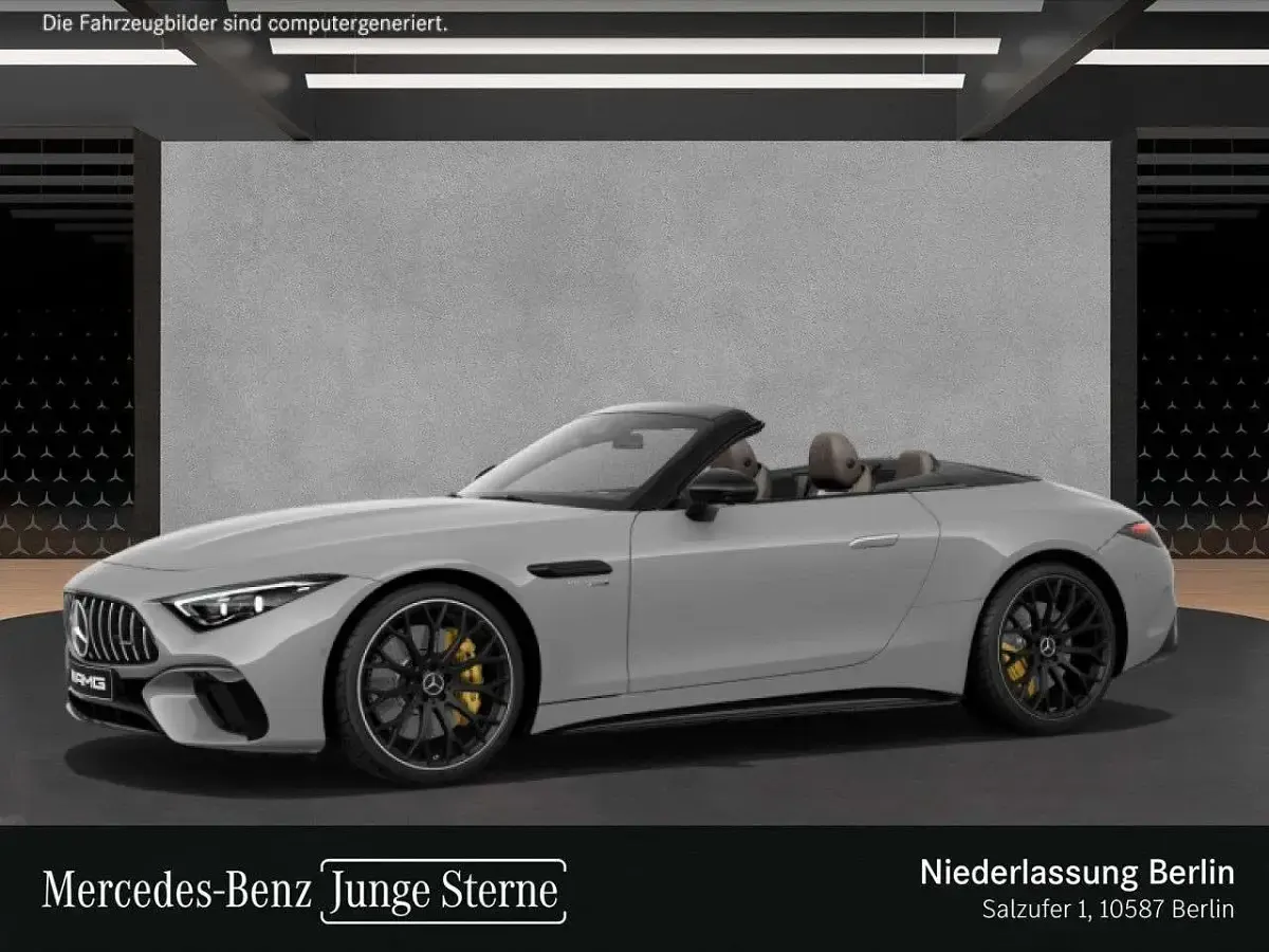 Gebraucht Mercedes SL63 AMG AMG 585 PS (430 kW) 2023 Grau Cabrio