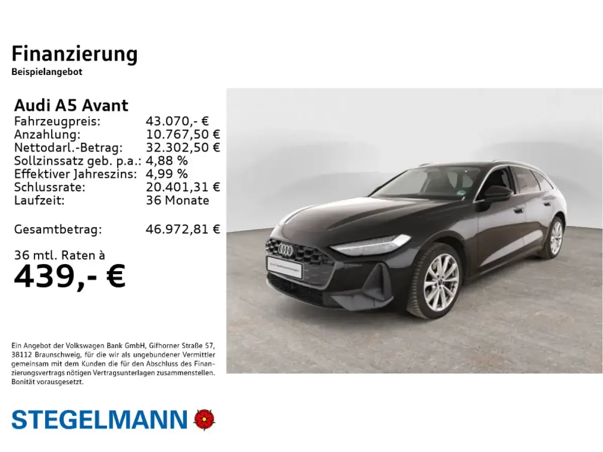 Gebraucht Audi A5 204 PS (150 kW) 2025 Kombi