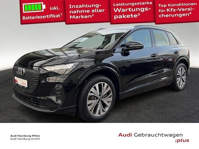 Mythosschwarz metallic Gebraucht 2023 Audi Q4 e-tron Ambiente SUV | 34.880 € (Teuer) - Bild 1/3