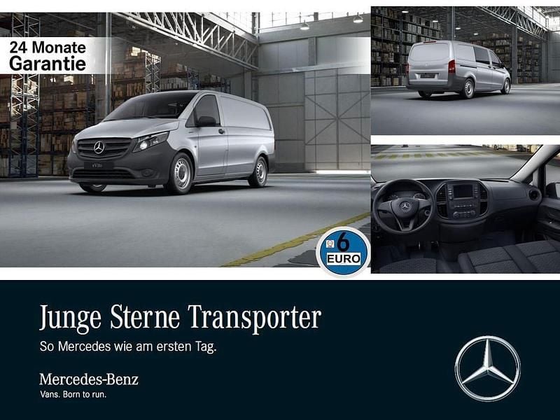Silber Gebraucht 2021 Mercedes e-Vito Van / Kleinbus | 15.468 € (Guter Preis) - Bild 1/4