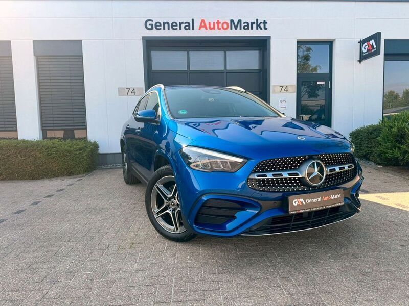 Blau Gebraucht 2024 Mercedes GLA250 AMG line SUV | 44.900 € (Etwas zu teuer) - Bild 1/4