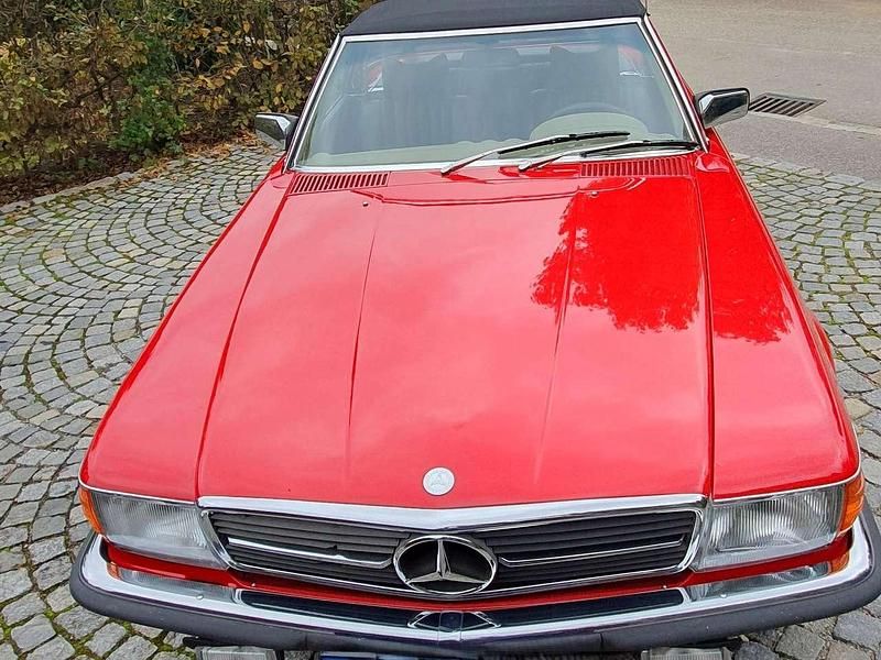 Gebraucht Mercedes SL280 177 PS (130 kW) 1980 Rot Cabrio
