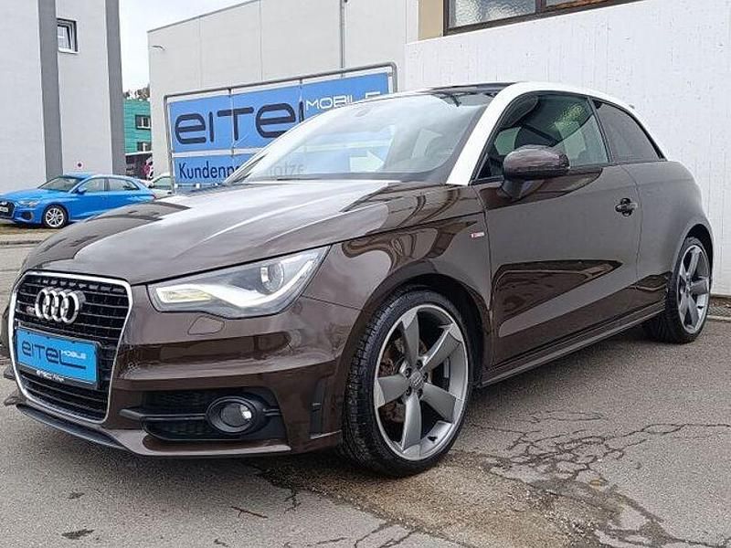 Gebraucht Audi A1 S-Line 122 PS (89 kW) 2013 Braun Kleinwagen