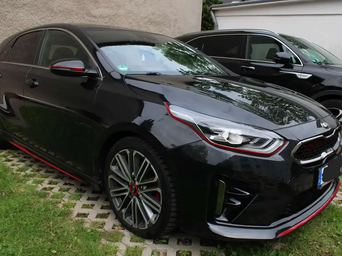 Gebraucht Kia Ceed GT GT 204 PS (150 kW) 2021 Schwarz Limousine