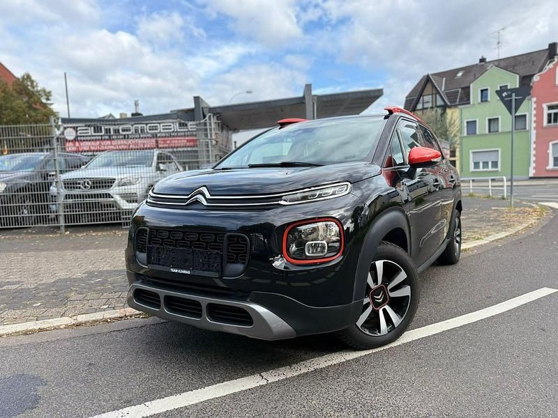 Schwarz Gebraucht 2017 Citroën C3 Aircross PureTech SUV | 7.490 € - Bild 1/4