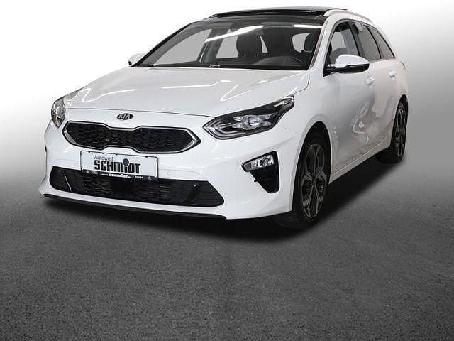 Deluxeweiss met. Gebraucht 2020 Kia Ceed Sportswagon Platinum Edition Kombi | 18.890 € (Fairer Preis) - Bild 1/4