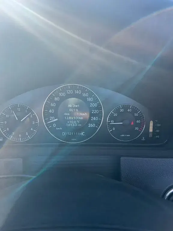 Gebraucht Mercedes CLK200 Elegance 163 PS (119 kW) 2004 Blau Cabrio