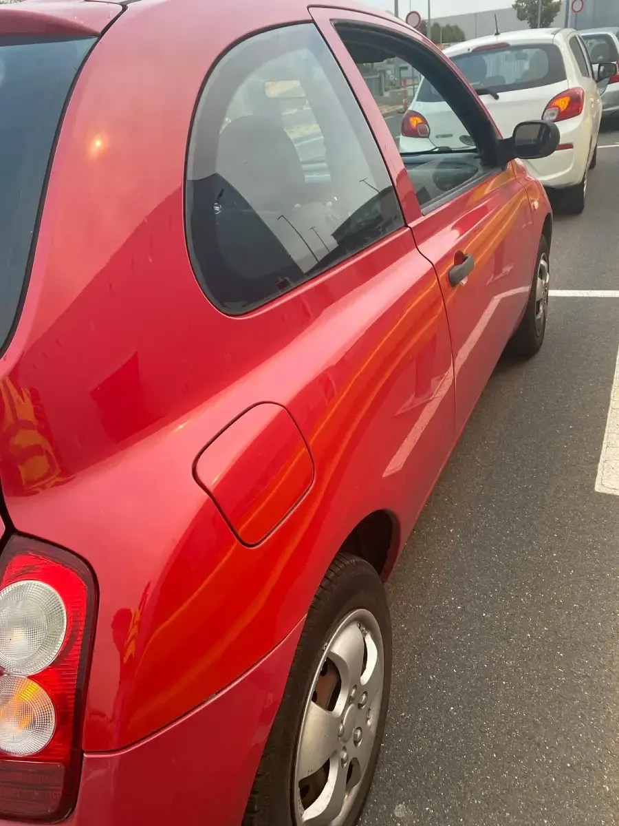Gebraucht Nissan Micra 80 PS (58 kW) 2003 Rot Kleinwagen