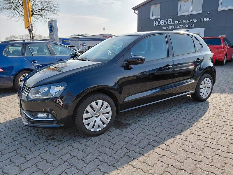 Gebraucht VW Polo LOUNGE 90 PS (66 kW) 2015 Schwarz Kleinwagen
