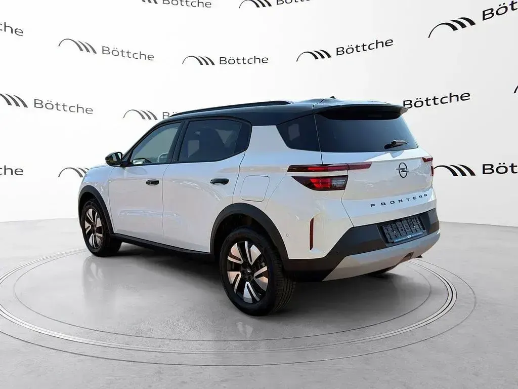 Neu Opel Frontera Ultimate 136 PS (100 kW) 2026 Lack weiss banquise/typ aussenverkleidung spiegel flach standard SUV