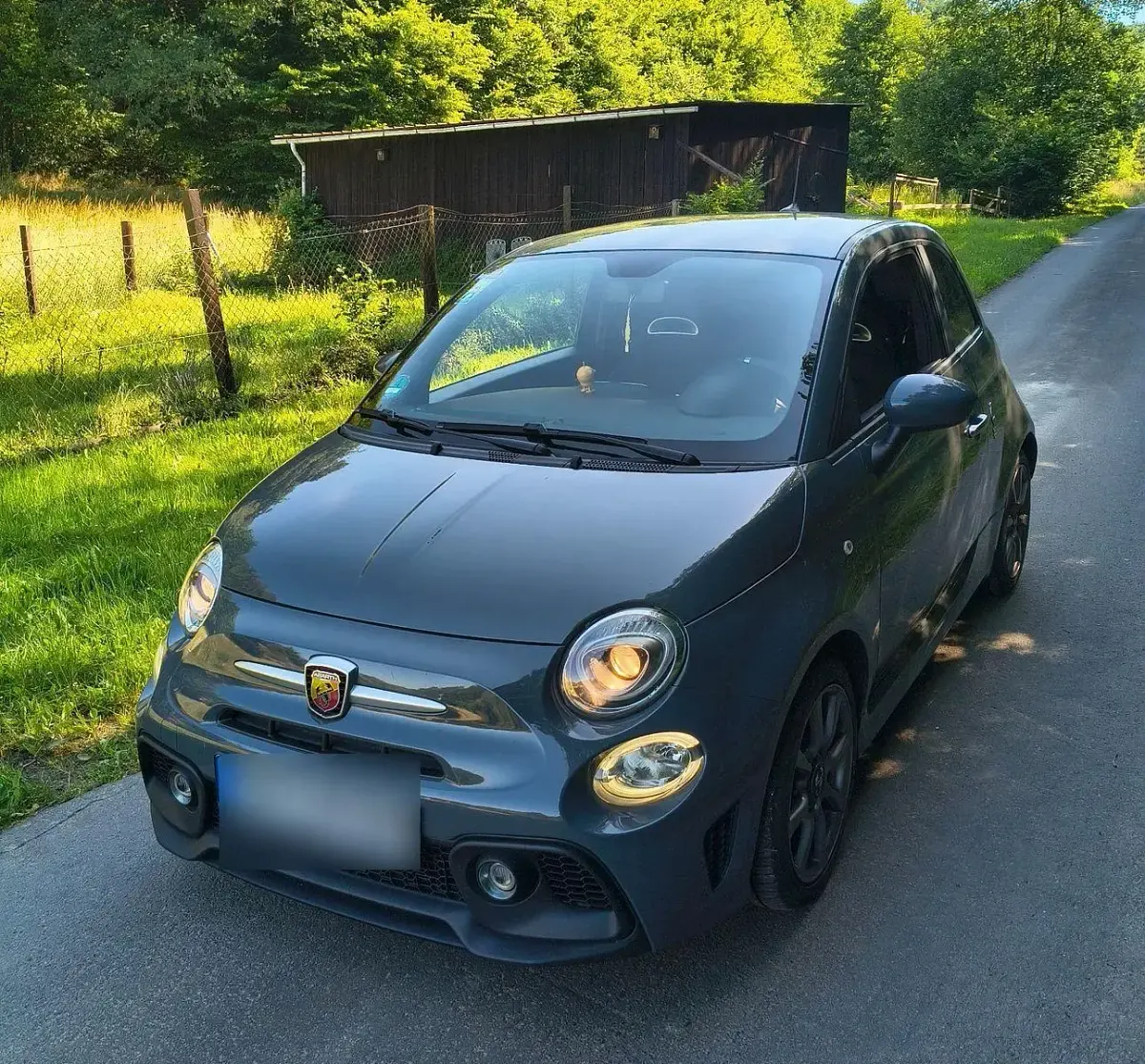 Gebraucht Abarth 595 145 PS (106 kW) 2019 Grau Kleinwagen