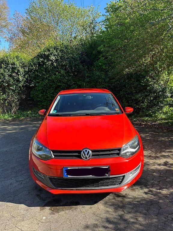 Second-hand VW Polo Highline 105 CP (77 kW) 2010 Portocaliu Hatchback