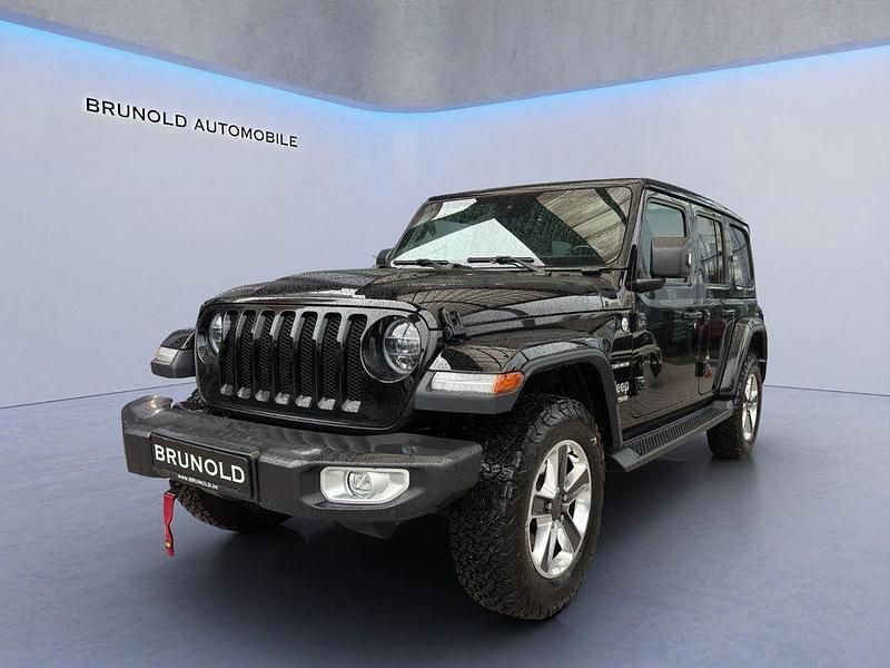 Schwarz Gebraucht 2021 Jeep Wrangler Unlimited SUV | 47.900 € (Fairer Preis) - Bild 1/4