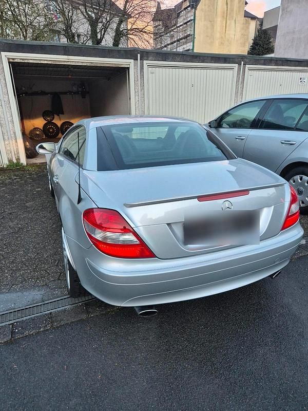 Gebraucht Mercedes SLK200 2007 Silber Cabrio