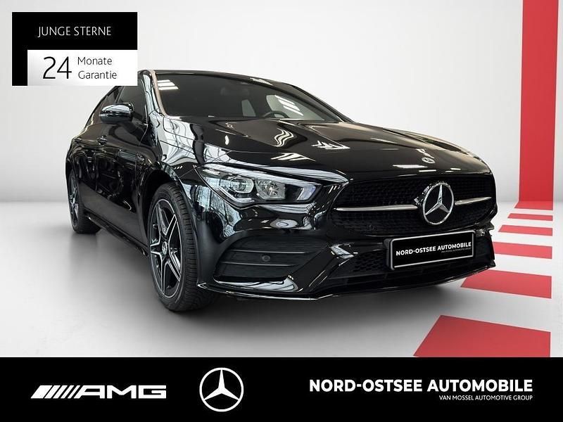 Gebraucht Mercedes CLA250e Shooting Brake AMG 160 PS (117 kW) 2021 Unilack nachtschwarz Kombi