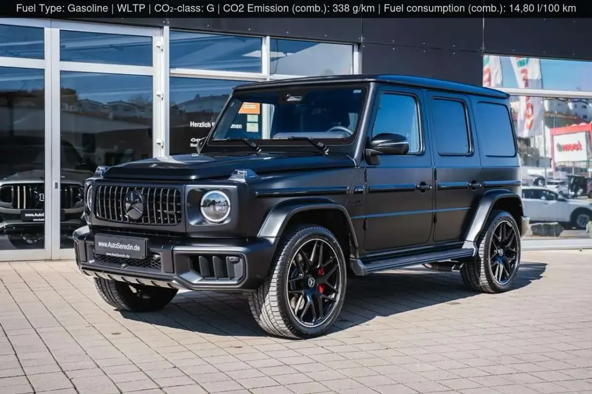 Neu Mercedes G63 AMG AMG 585 PS (430 kW) 2026 Magno black SUV