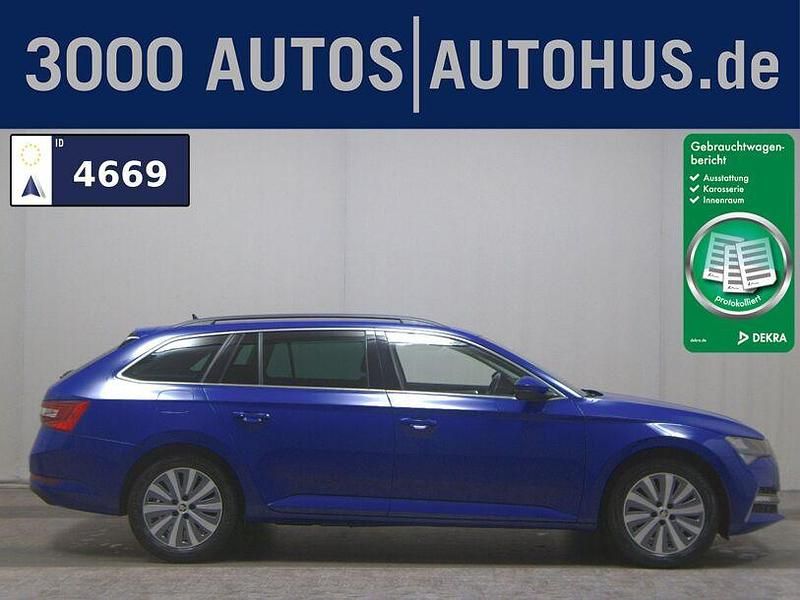 Blau Gebraucht 2021 Skoda Superb | 16.580 € (Guter Preis) - Bild 1/4