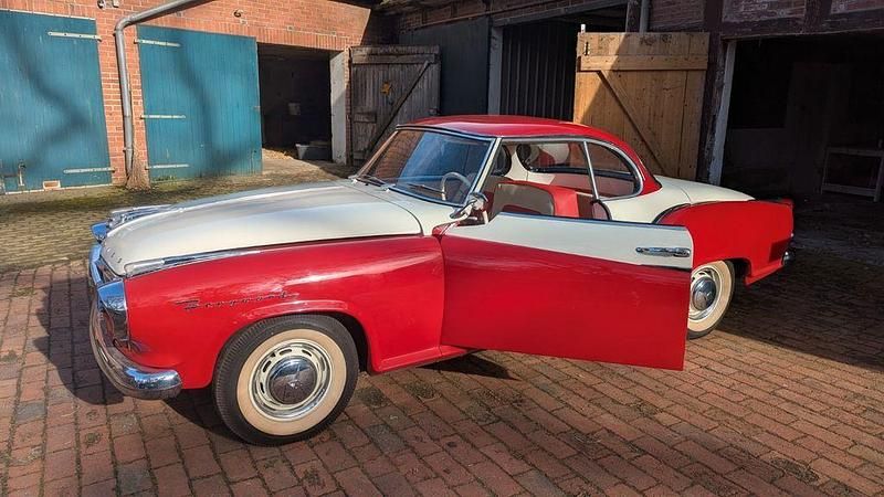 Gebraucht Borgward Isabella 75 PS (55 kW) 1958 Rot Coupé
