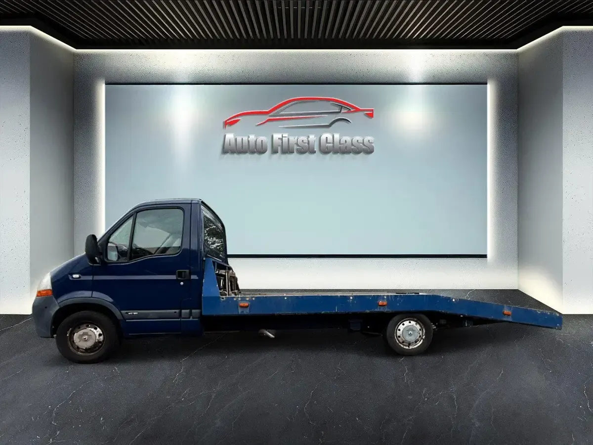 Gebraucht Renault Master 114 PS (83 kW) 2007 Blau Van / Kleinbus