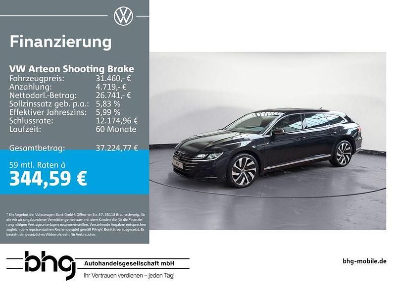 Deep black perleffekt Gebraucht 2022 VW Arteon R-line Kombi | 31.460 € (Fairer Preis) - Bild 1/4